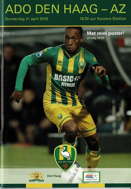 AZ Programma 21-apr-2016 ADO Den Haag uit